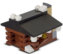 LEGO Log Cabin