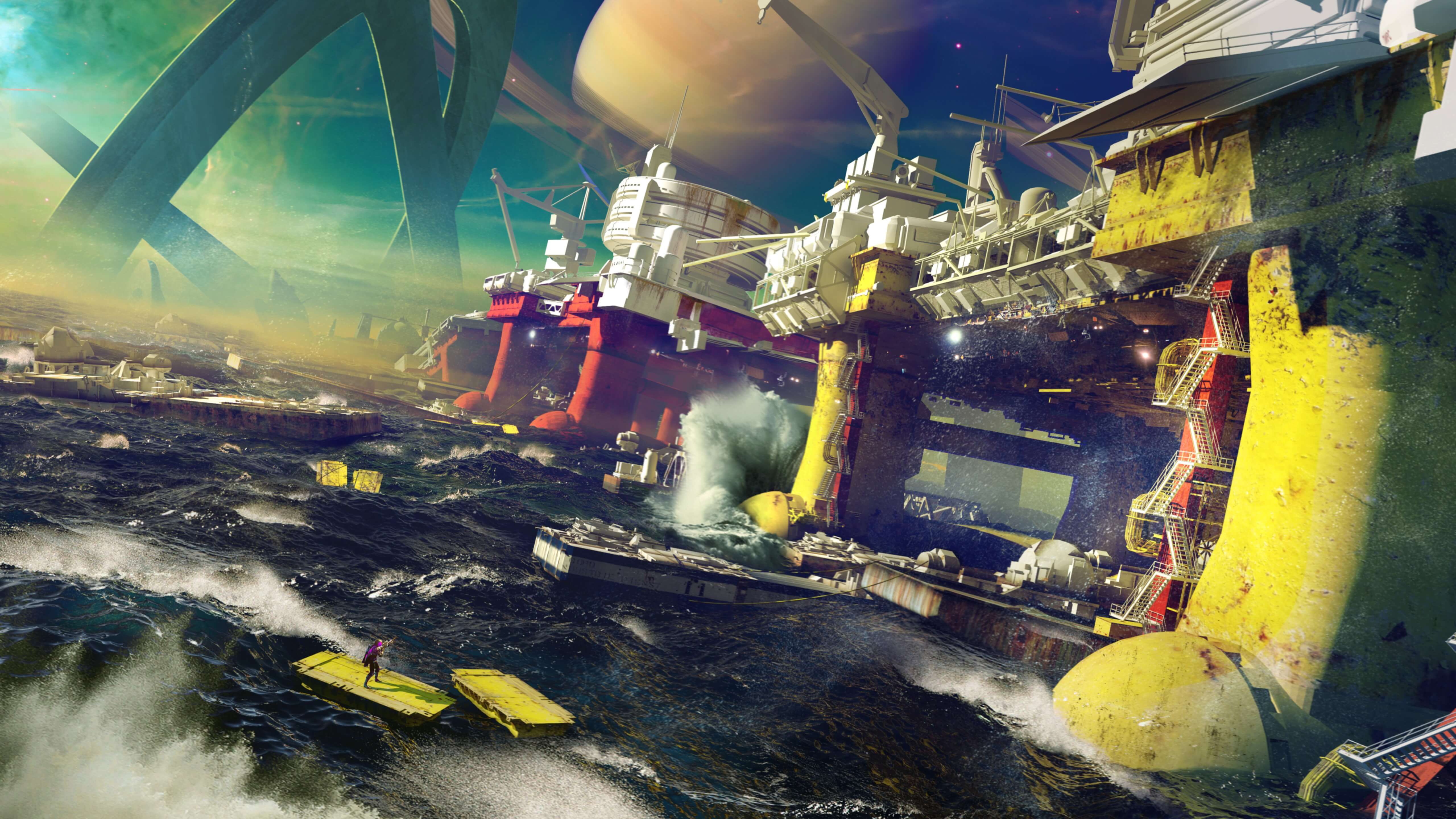 Destiny 2 Concept Art 4K Wallpaper • GamePhD