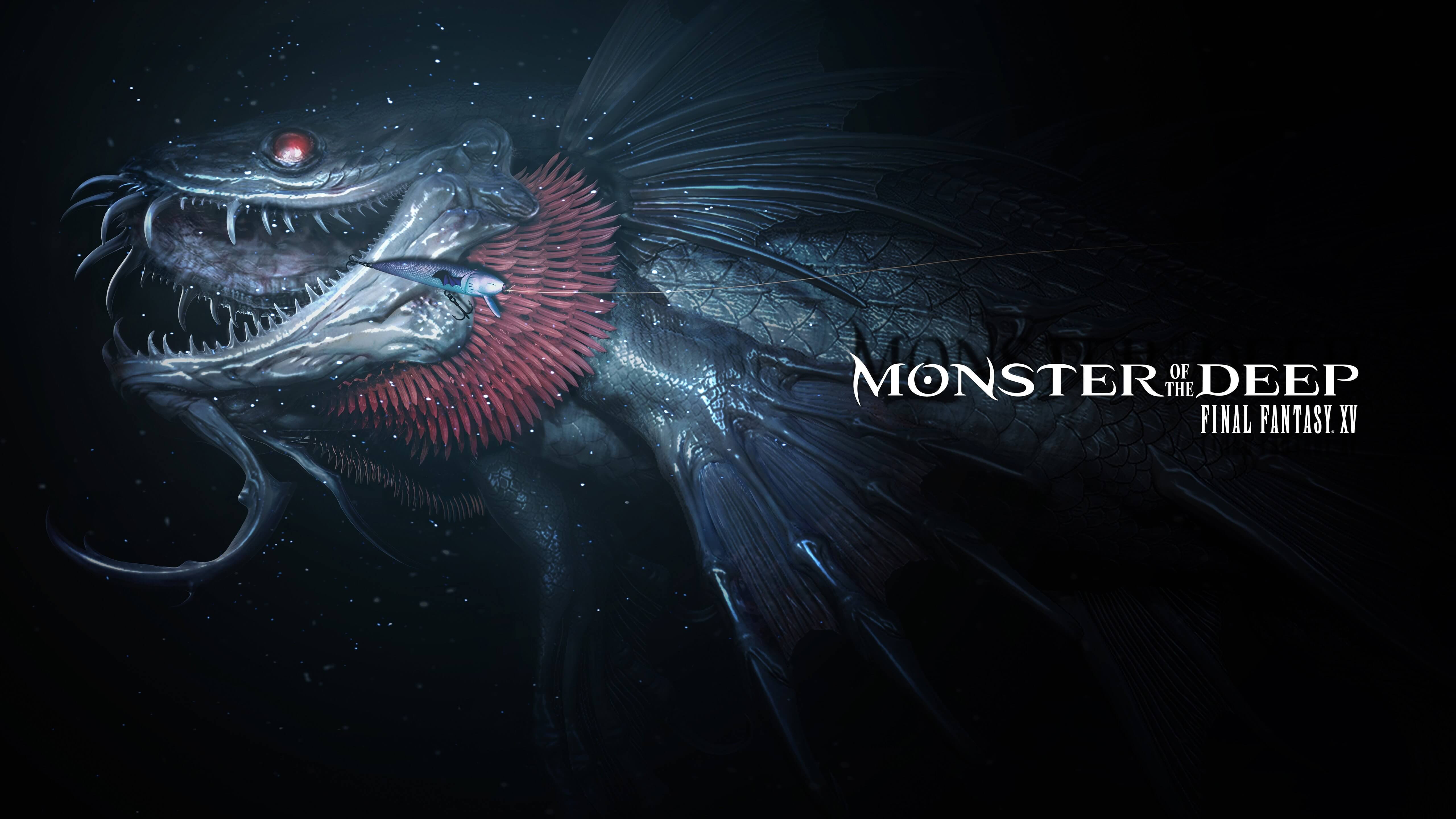 Monster Of The Deep Final Fantasy Xv E3 2017 4k Wallpaper Gamephd