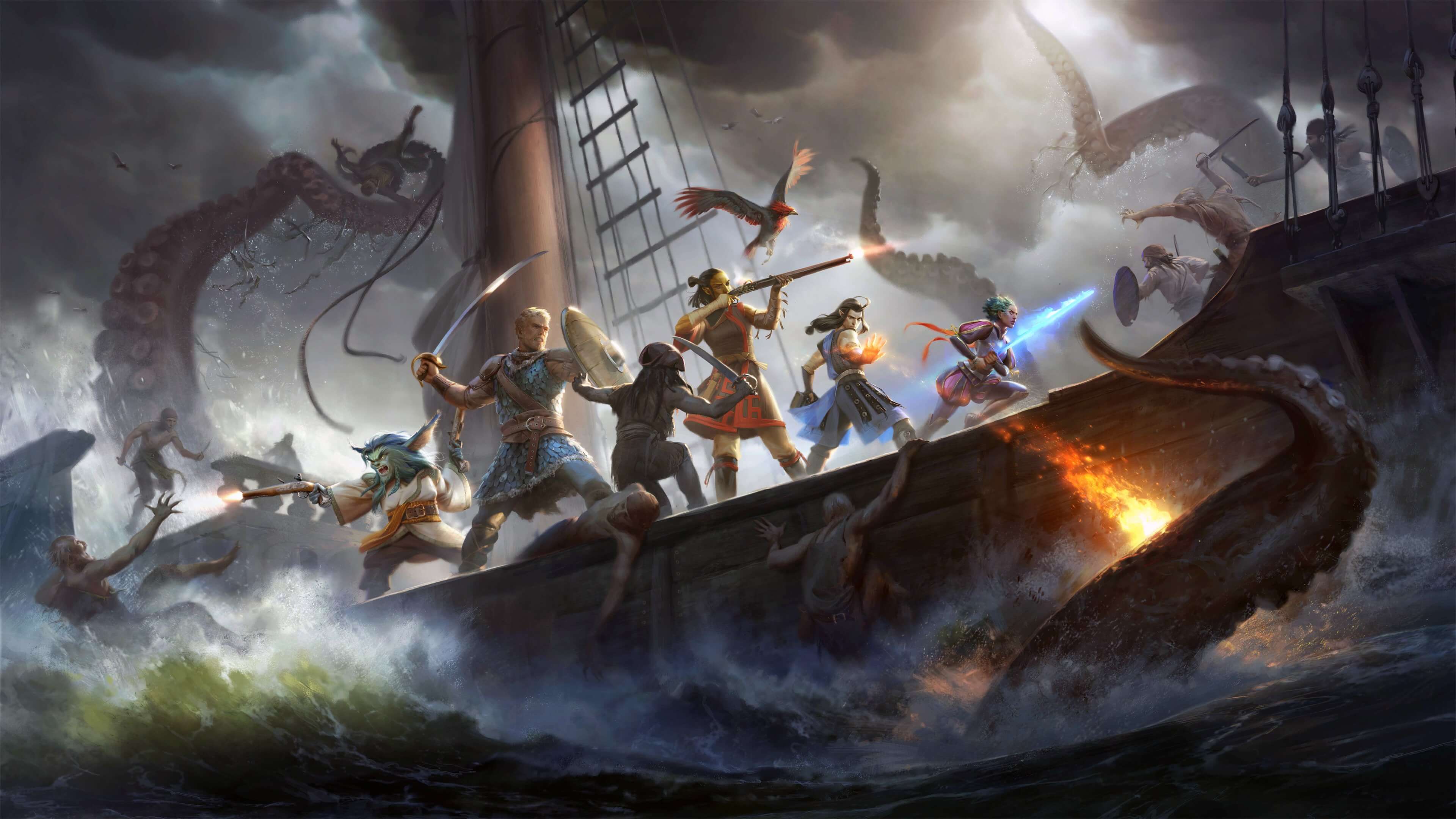 Pillars Of Eternity Ii Deadfire 2018 4k Wallpaper Gamephd