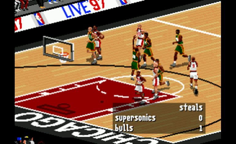 Nba 97 sega управление