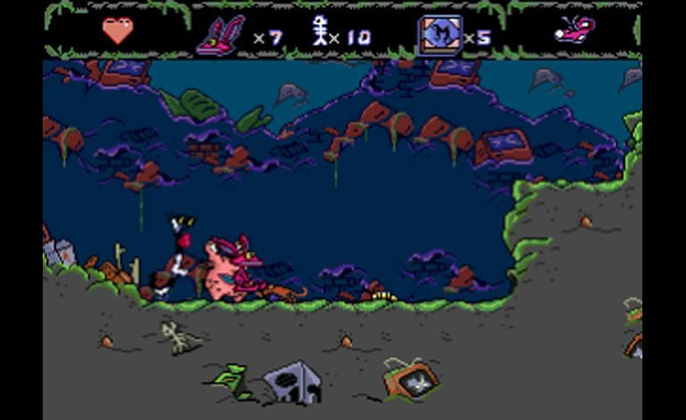 Aaahh real monsters sega прохождение