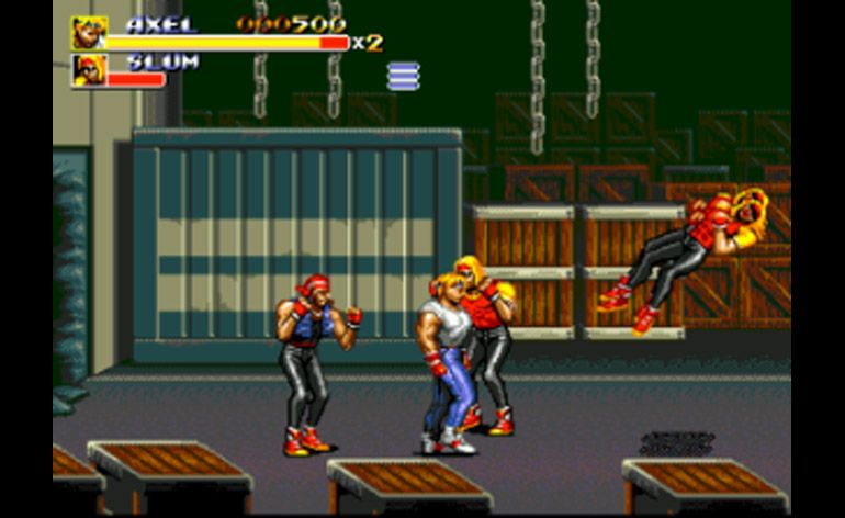 Bare knuckle sega прохождение