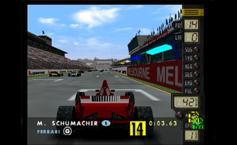 Play F 1 World Grand Prix Europe Nintendo 64 Gamephd