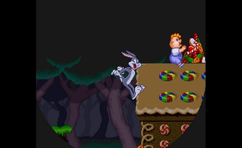 Bugs Bunny in Rabbit Rampage Europe