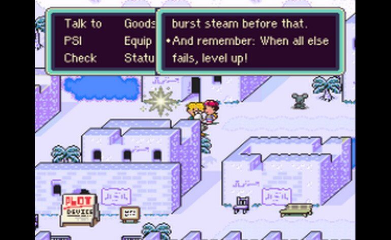 EarthBound USA Hack by Radiation v1.02 Arns Winter Quest Gway Edition