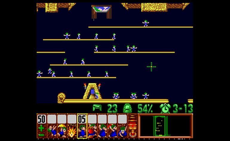 lemmings nintendo