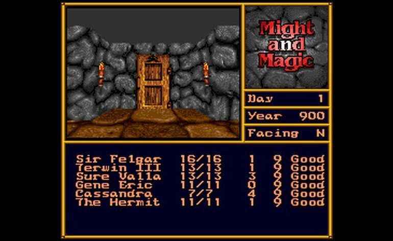 Might and Magic II Gates to Another World Europe