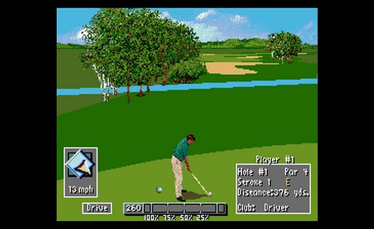 SEGA MEGADRIVE - PGA TOUR 96 (complet) - Jeux vidéo