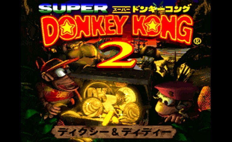 Super Donkey Kong 2 Dixie Diddy Japan Rev A