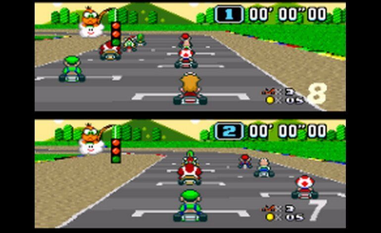 Super Mario Kart USA Hack by Ok Impala v1.0 Super Mario Kart The Impala Battles Custom Battle Tracks