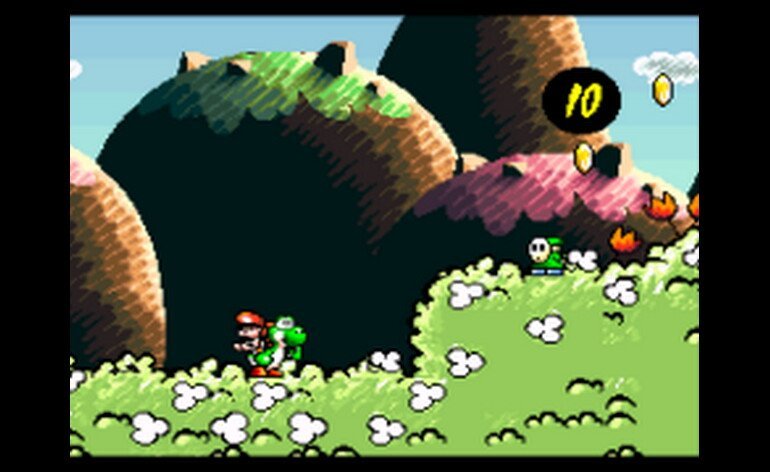 Super Mario World 2: Ilha de Yoshi - SNES, 