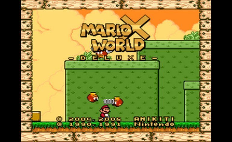 Super Mario World USA Hack by Anikiti v1.0 MarioX World Deluxe Ja