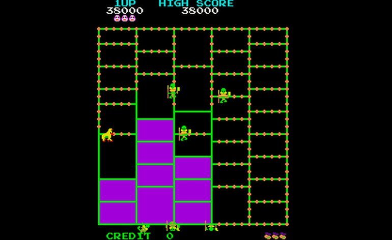 Amidar Arcade Game