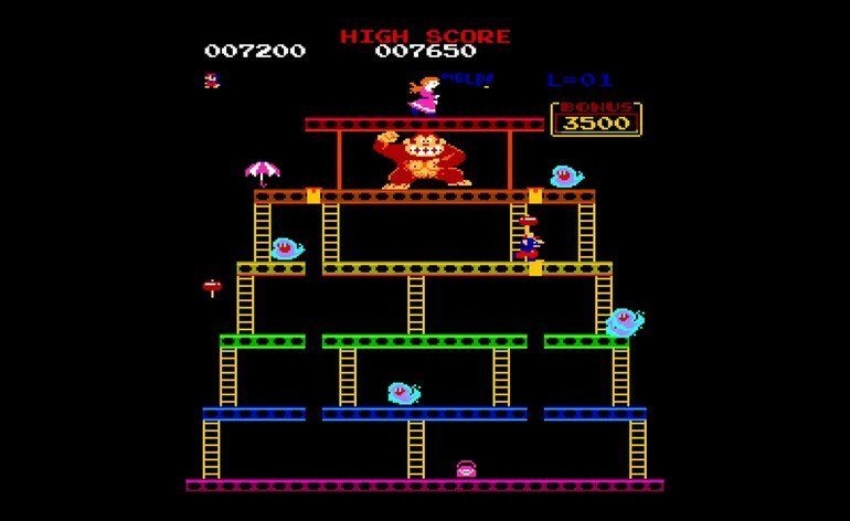 Donkey Kong Arcade Rainbow hack