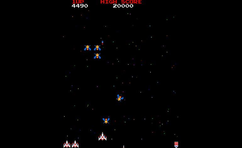 Galaga Midway set 1 with fast shoot hack