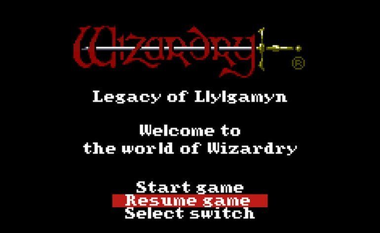 Wizardry II Llylgamyn no Isan Japan En by Opus v1.0 Wizardry Legacy of Llylgamyn