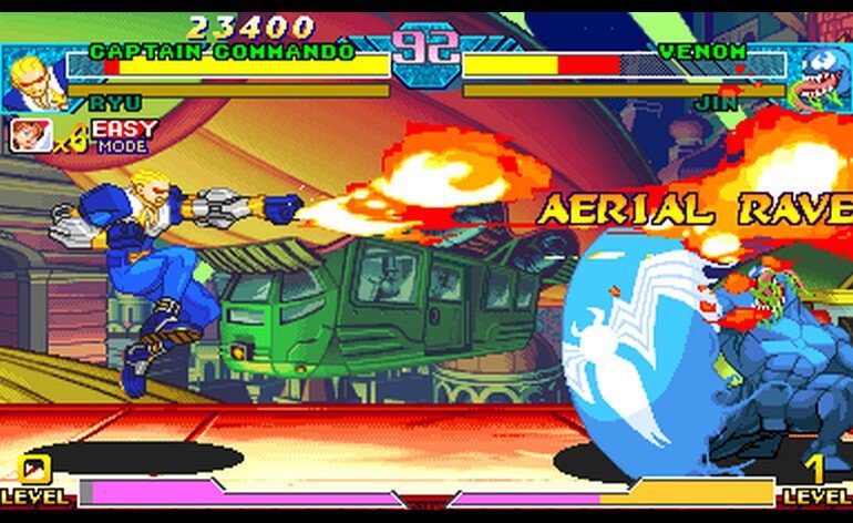 Marvel vs Capcom clash of super heroes 980112 Japan