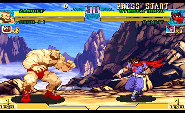 Marvel vs Capcom clash of super heroes 980123 Asia