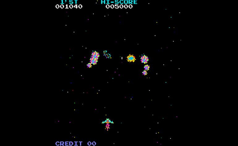 bootleg arcade games on galaxian hardwaew
