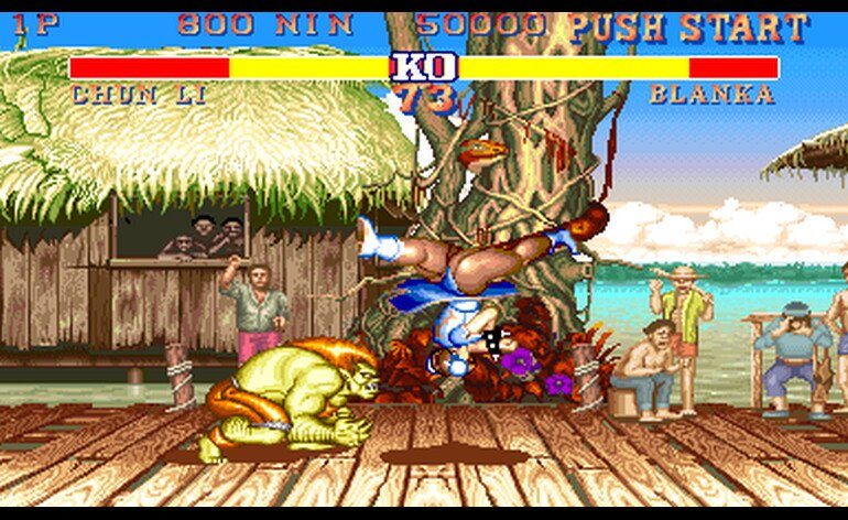 Street Fighter II Champion Edition Mega Co bootleg set 1 920313 etc Bootleg