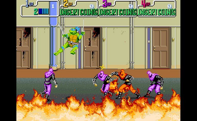 Teenage Mutant Ninja Turtles US 4 Players set 2