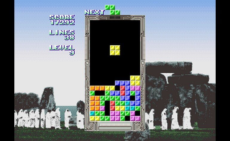 Tetris set 4 Japan System 16A FD1094 317 0093 decrypted Bootleg