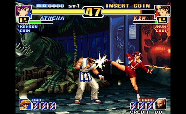 the king of fighters 99 athena