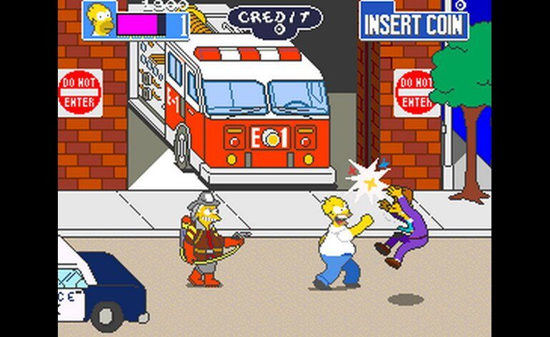 The Simpsons 2 Players Japan