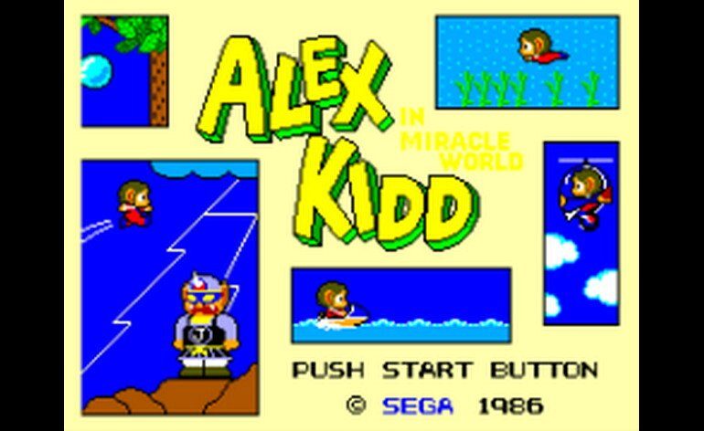 Alex Kidd in Miracle World USA Europe