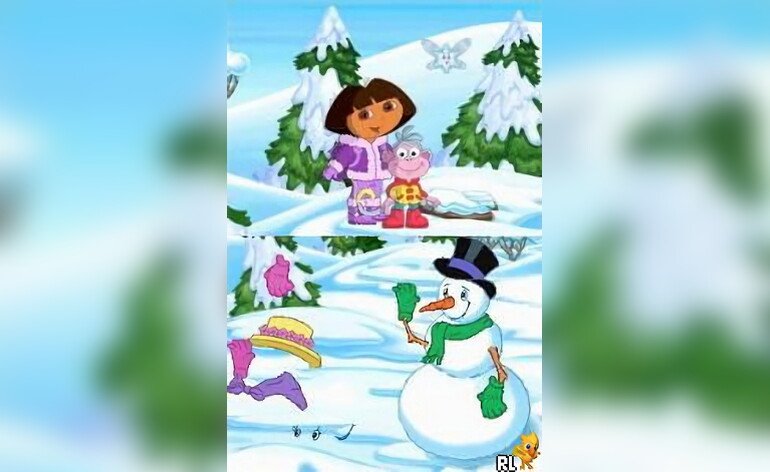 Play Dora The Explorer Dora Saves The Snow Princess Usa Nintendo Ds Gamephd