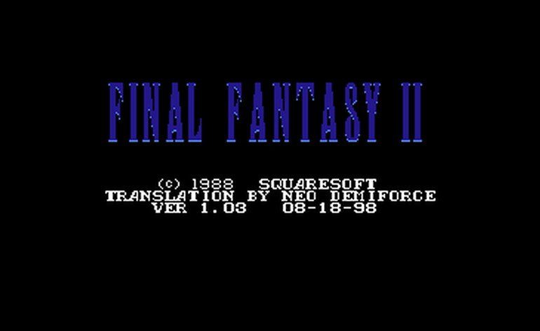 Final Fantasy II Japan En by Demiforce v1.03 Title Fix by Parasyte v1.0