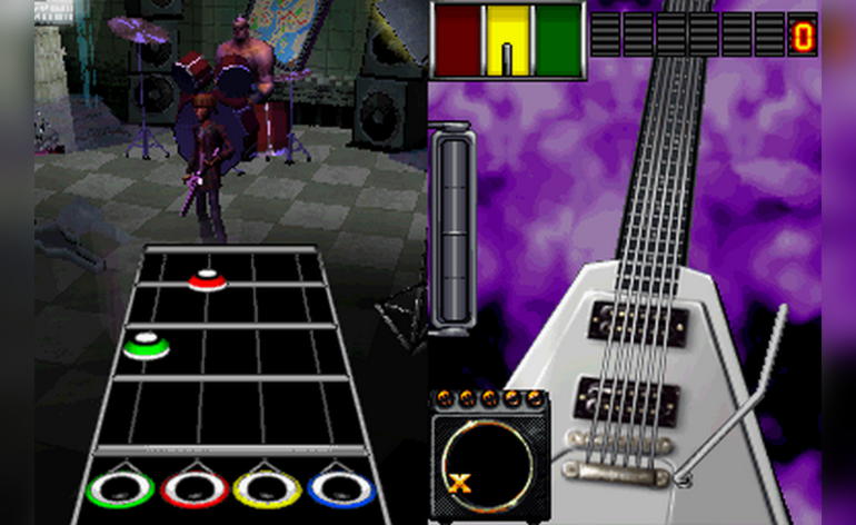 guitar hero web browser game