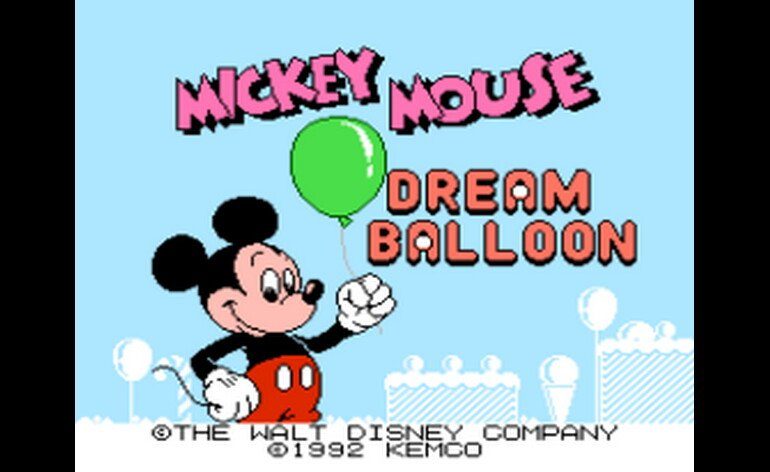 Mickey Mouse Dream Balloon USA Proto