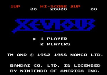 Xevious The Avenger USA
