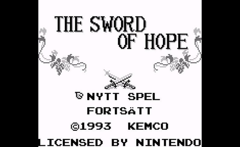 Sword of Hope The Sweden