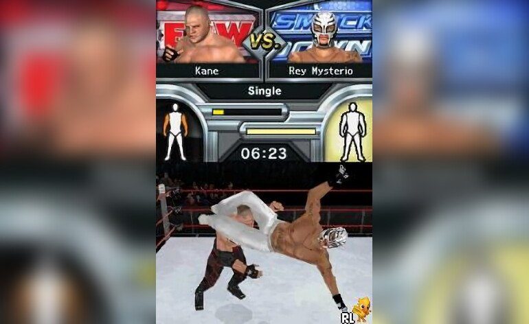 WWE SmackDown vs Raw 2009 featuring ECW USA En Fr