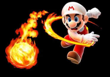fire mario video game wallpaper background 45939