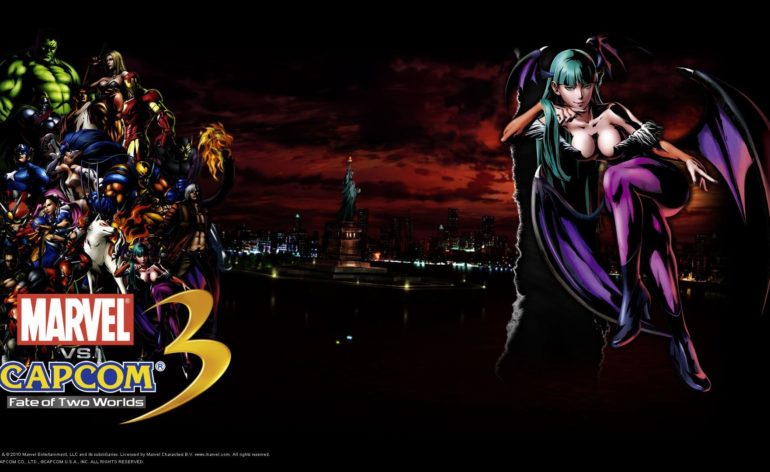 Marvel Vs Capcom Morrigan Hd Wallpaper Gamephd