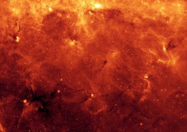 orange galaxy supercluster 4k wallpaper